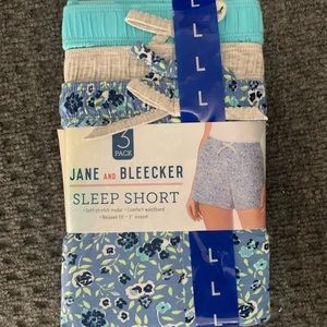 Jane and Bleecker 3-Pack Sleep Shorts